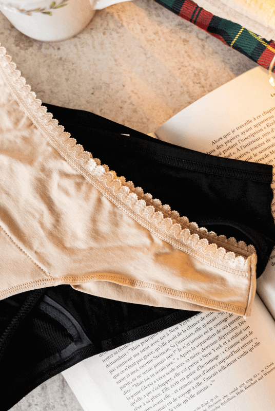Culotte Protège-Slip Noir ou Chair - My Bambou - My Bambou