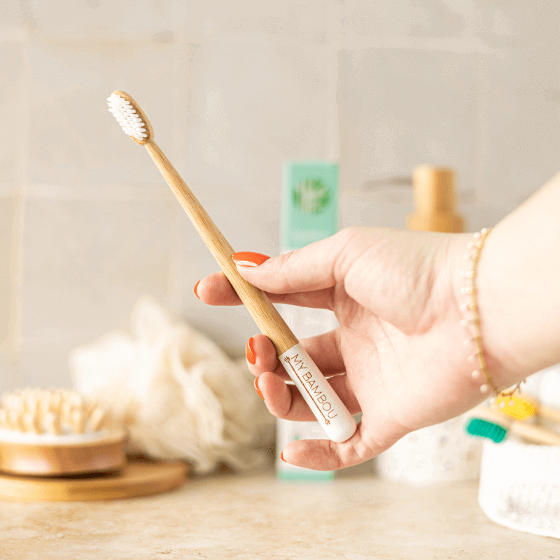 Brosse à Dents Bambou Adulte Poils Souples
