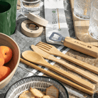 Set Couverts Bambou + Paille à Personnaliser- My Bambou