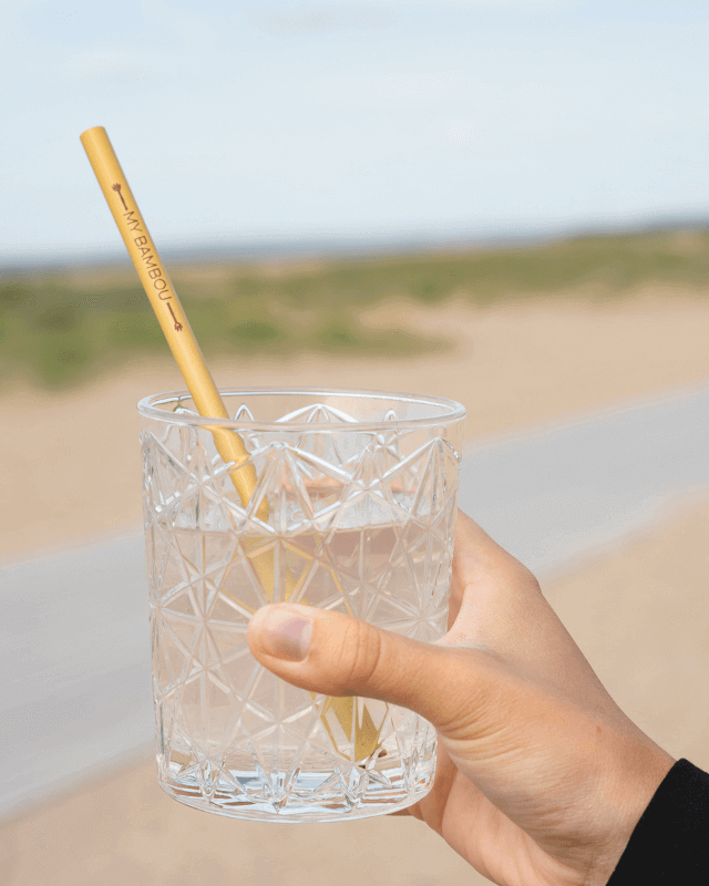 12 Pailles en Bambou - My Bambou