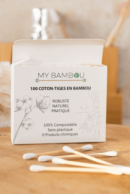 Coton Tiges en Bambou (Pack de 100) - My Bambou