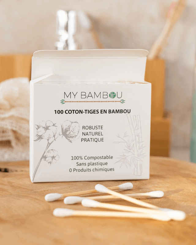 Coton Tiges en Bambou (Pack de 100) - My Bambou