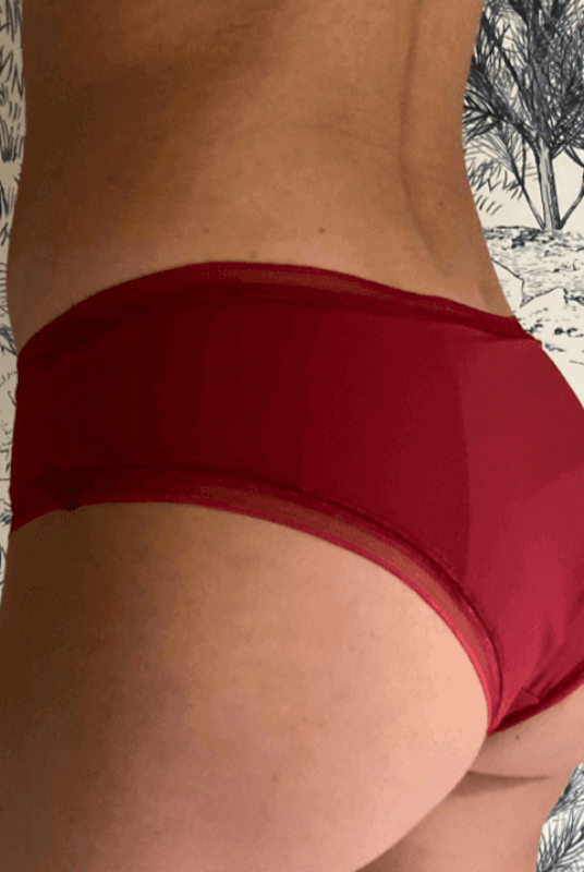 Culotte Menstruelle Rouge T44-46 - My Bambou - My Bambou