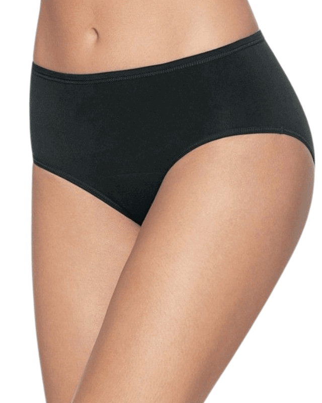 3 Culottes Menstruelles Taille Haute Noir ou Chair - My Bambou - My Bambou