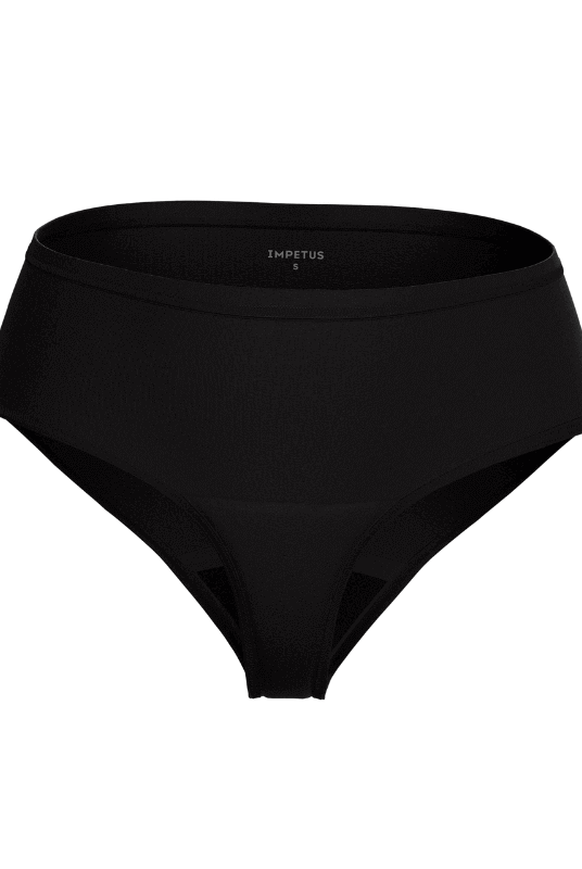 3 Culottes Menstruelles Taille Haute Noir ou Chair - My Bambou - My Bambou