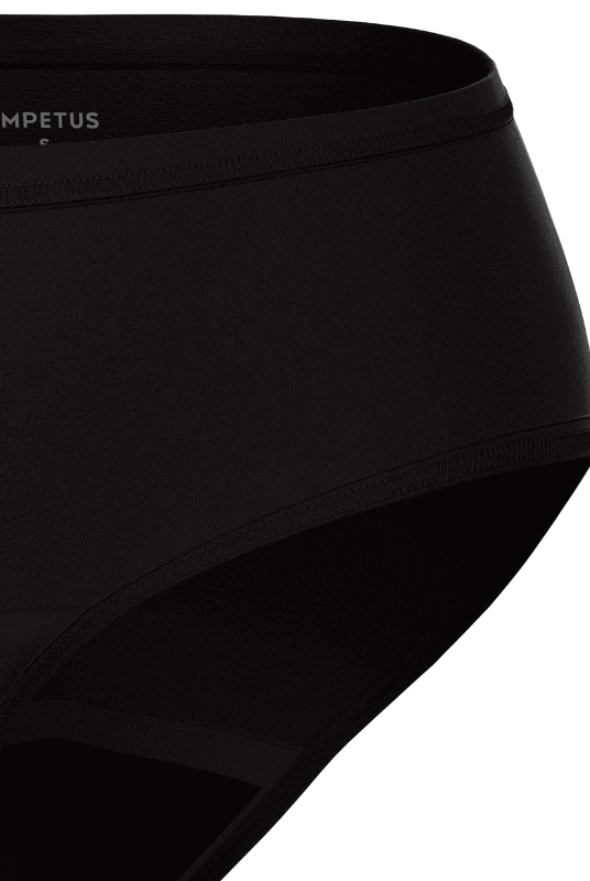 3 Culottes Menstruelles Taille Haute Noir ou Chair - My Bambou - My Bambou