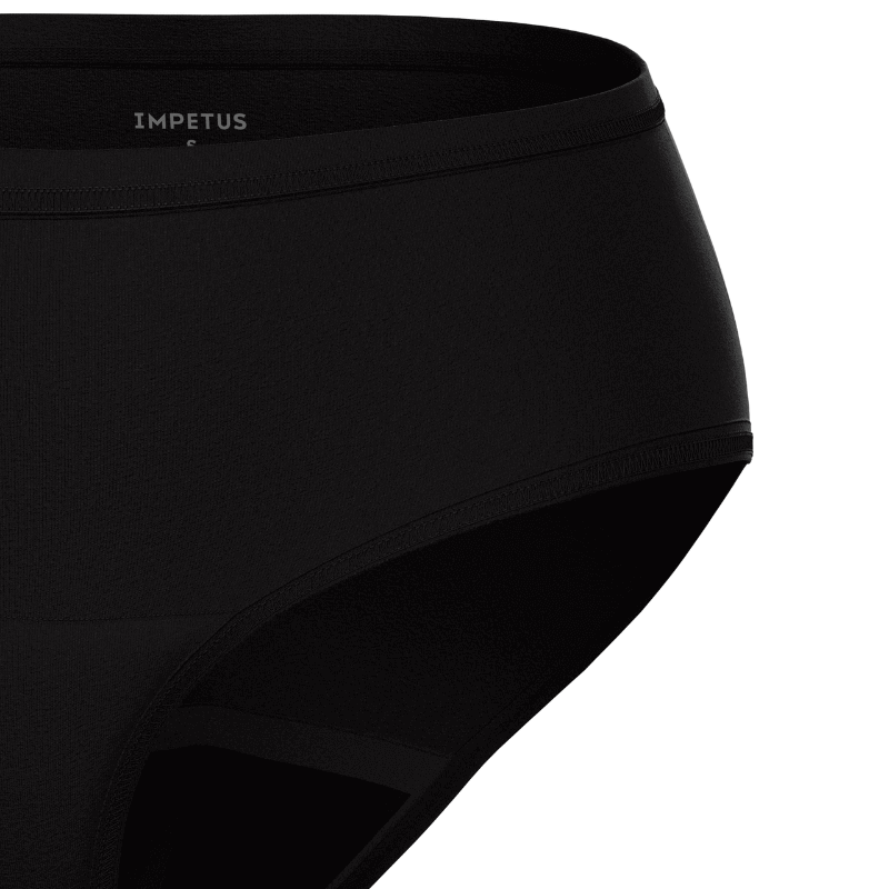 3 Culottes Menstruelles Taille Haute Noir ou Chair - My Bambou - My Bambou