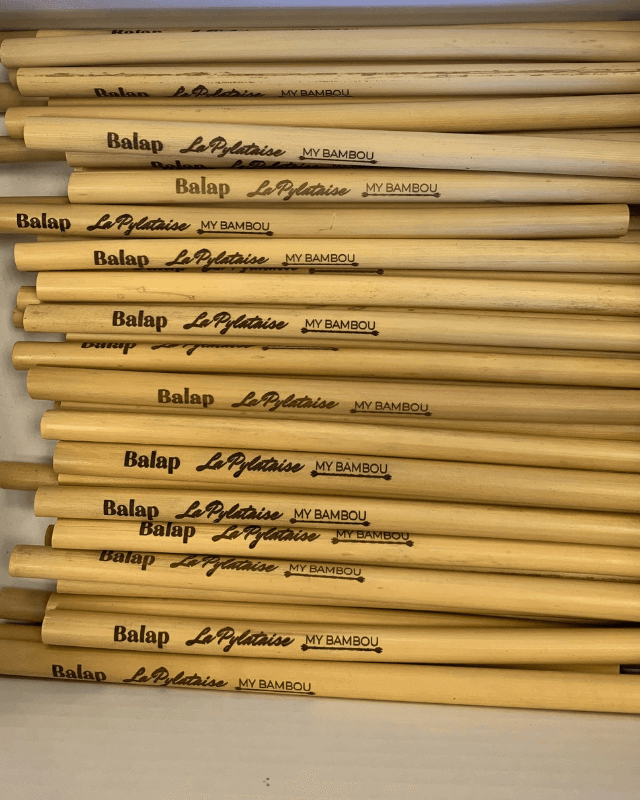 Pailles en Bambou à Personnaliser (par lots) - My Bambou