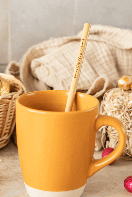 12 Pailles en Bambou - My Bambou