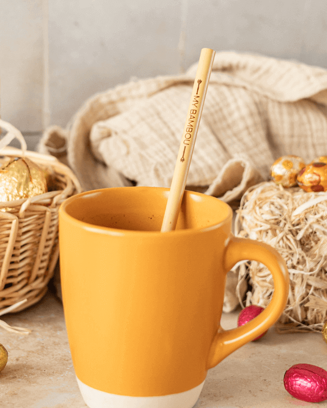 12 Pailles en Bambou - My Bambou