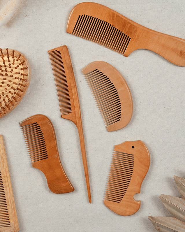 Peignes en bois et bambou - My Bambou