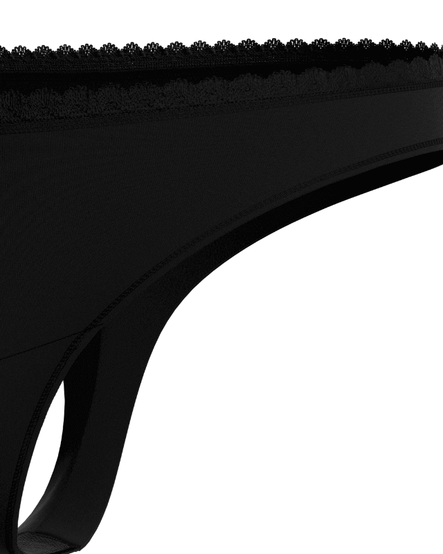 String Protège-Slip Noir ou Chair - My Bambou - My Bambou