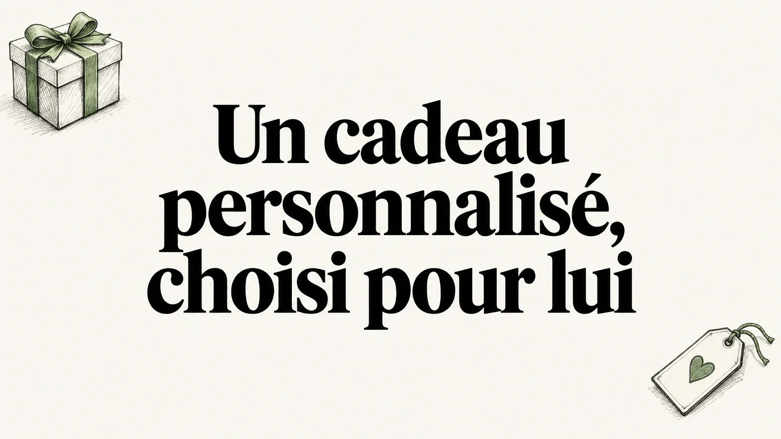 cadeau personnalisé écologique