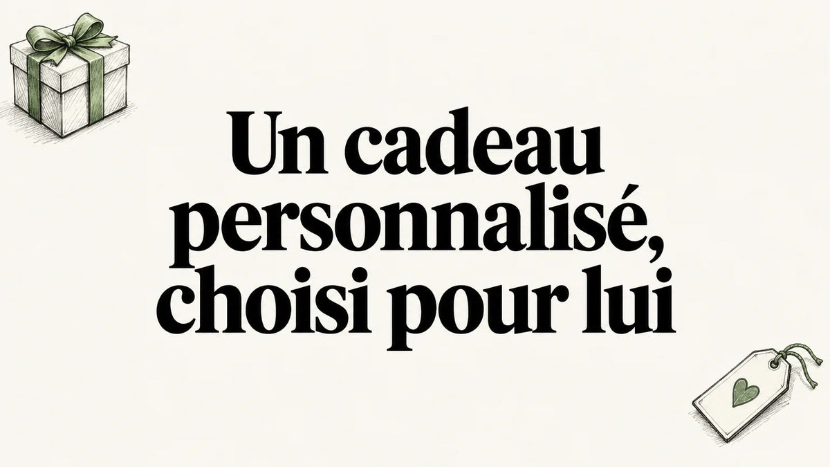 cadeau personnalisé écologique