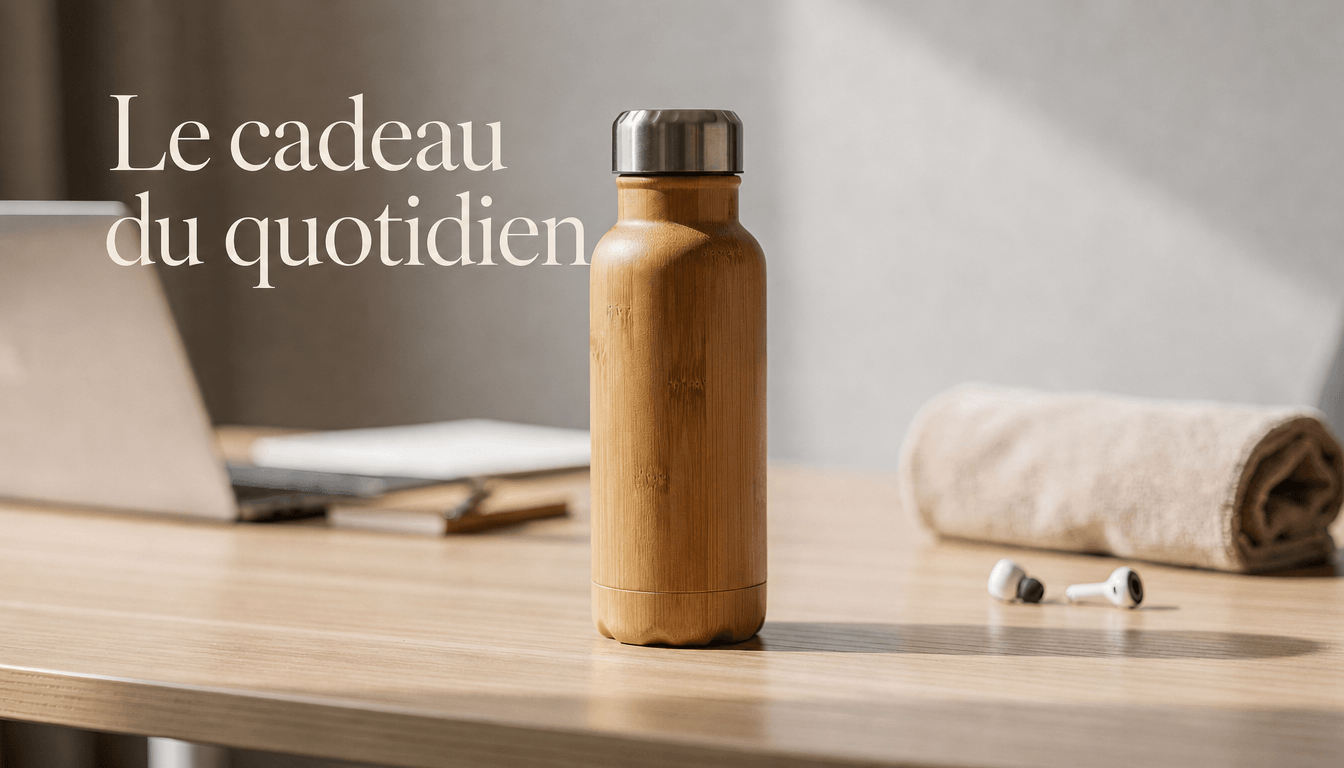 Gourde en bambou : pourquoi c’est un bon cadeau d’entreprise
