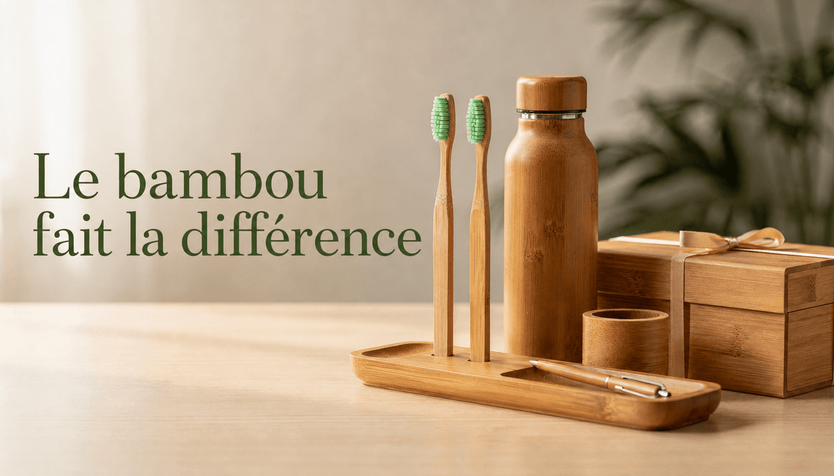 Pourquoi le bambou est le meilleur matériau pour vos cadeaux d’entreprise