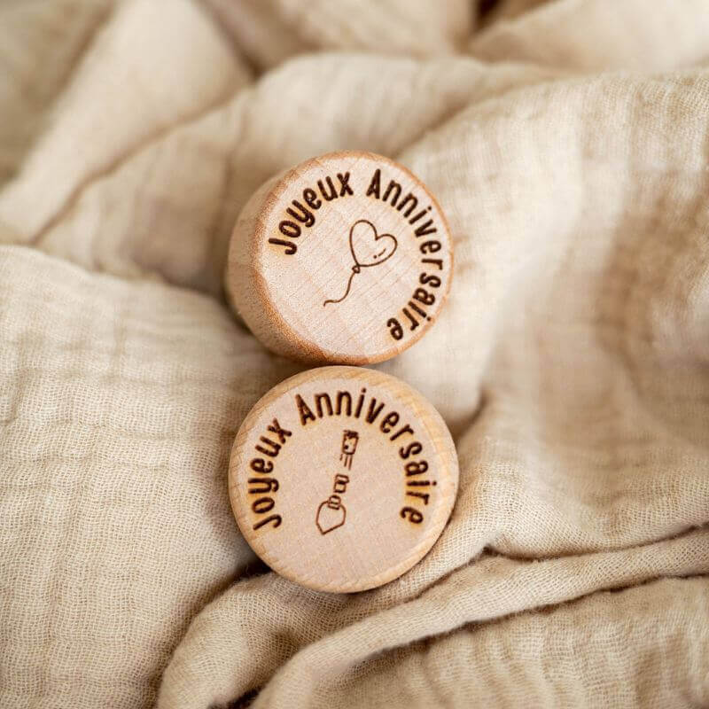 Bouchon Bouteille de Vin "Joyeux Anniversaire"