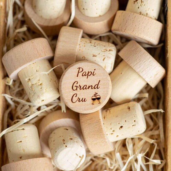 Bouchon Bouteille de Vin Papi Grand Cru - My Bambou