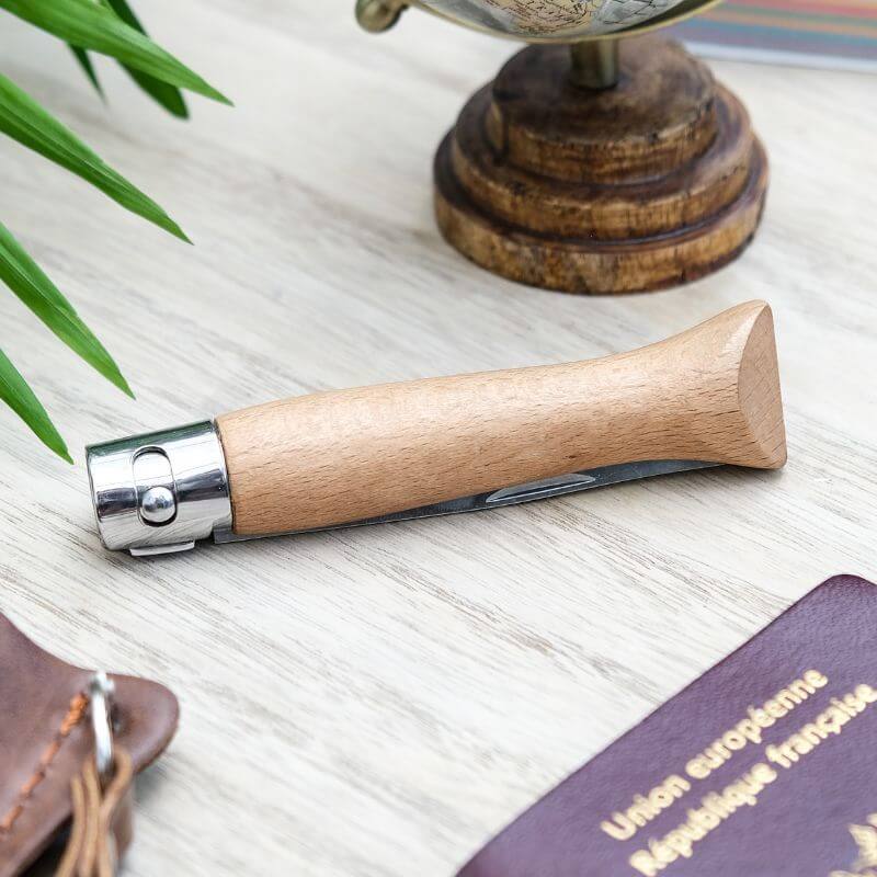 Couteau Pliable à Personnaliser avec Étui - My Bambou