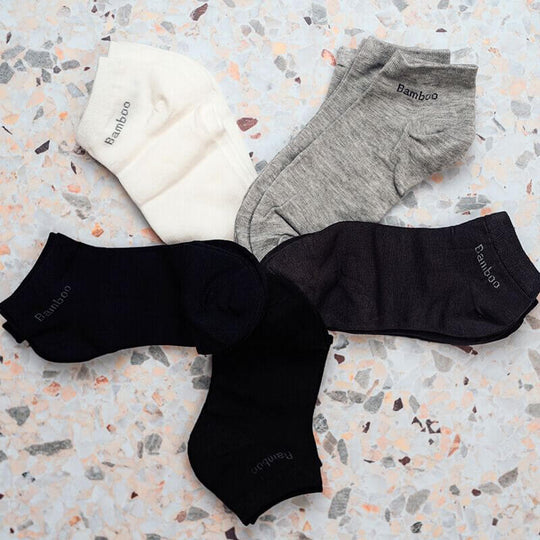 Lot de 5 Paires de Chaussettes Courtes - My Bambou
