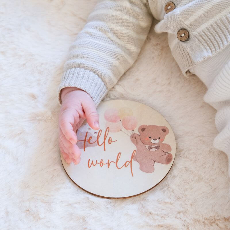 Cartes Mensuelles à Personnaliser pour Bébé - My Bambou