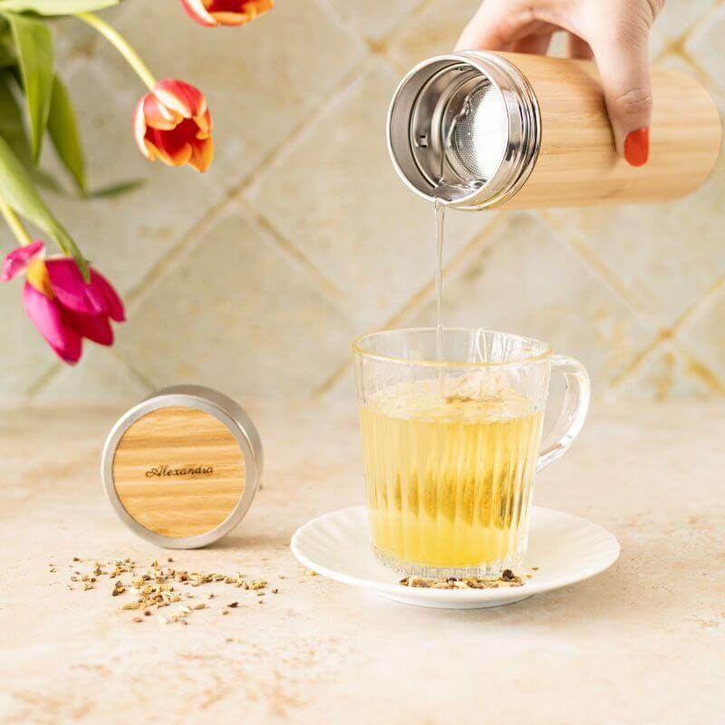 Gourde Isotherme Thermos à Personnaliser - My Bambou