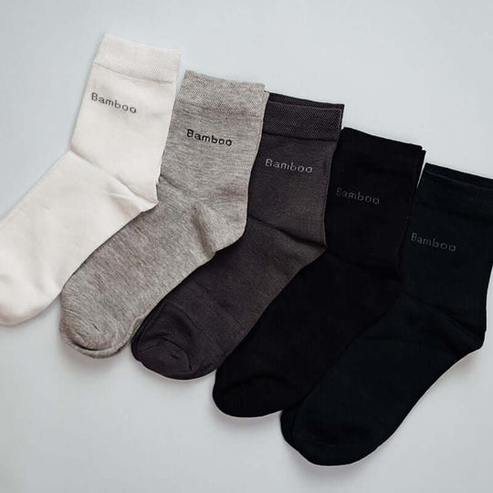 Lot de 5 Paires de Chaussettes Hautes - My Bambou