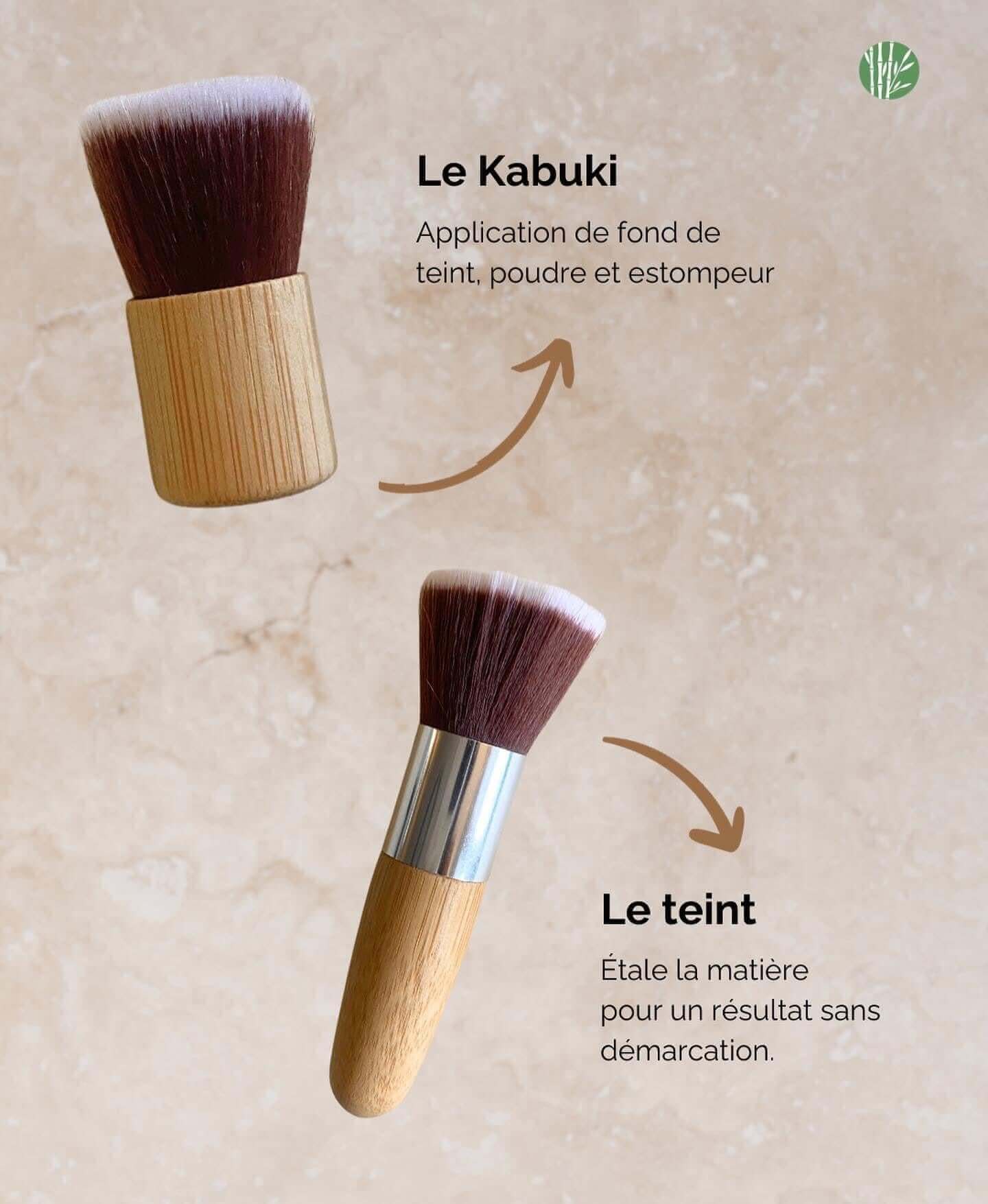 Pinceaux Maquillage Bambou (set de 11) - My Bambou