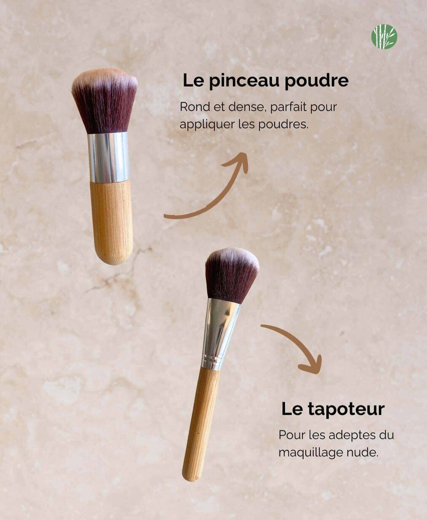 Pinceaux Maquillage Bambou (set de 11) - My Bambou