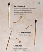 Pinceaux Maquillage Bambou (set de 11) - My Bambou