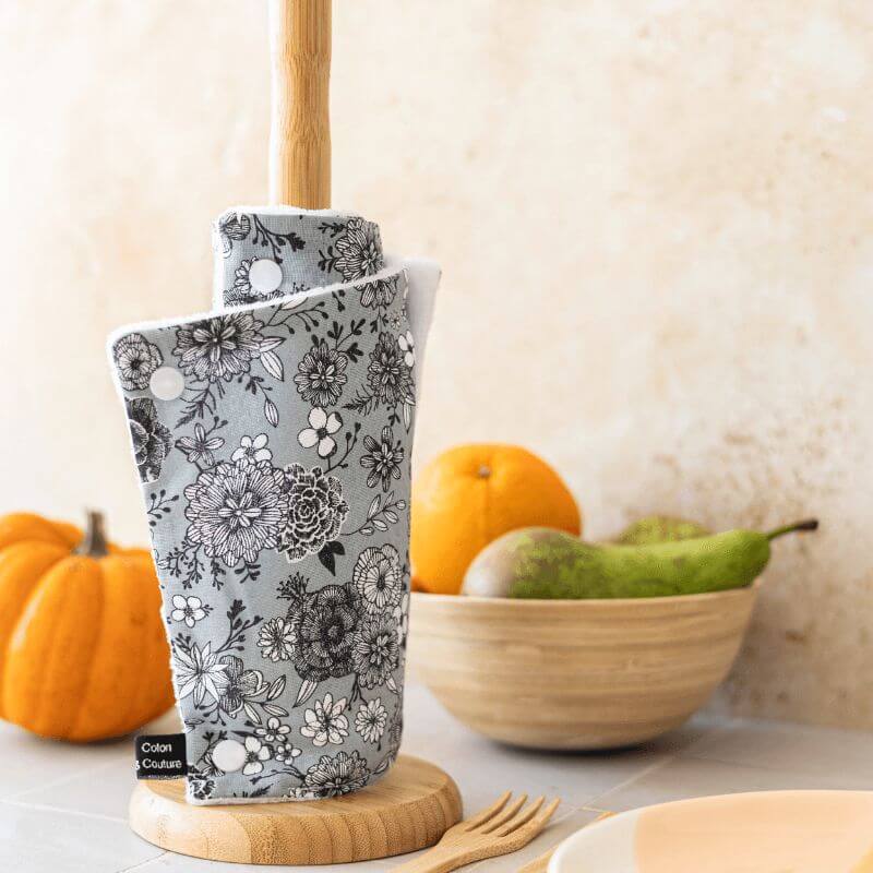 Essuie-tout Lavable en Coton Bio - My Bambou