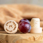 Bouchon Bouteille de Vin "J'avais pas Trop de Thunes"