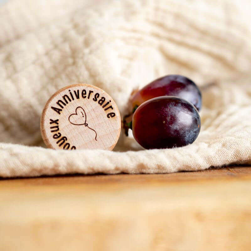 Bouchon Bouteille de Vin "Joyeux Anniversaire"