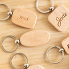 Porte-Clés Personnalisable Ovale - My Bambou