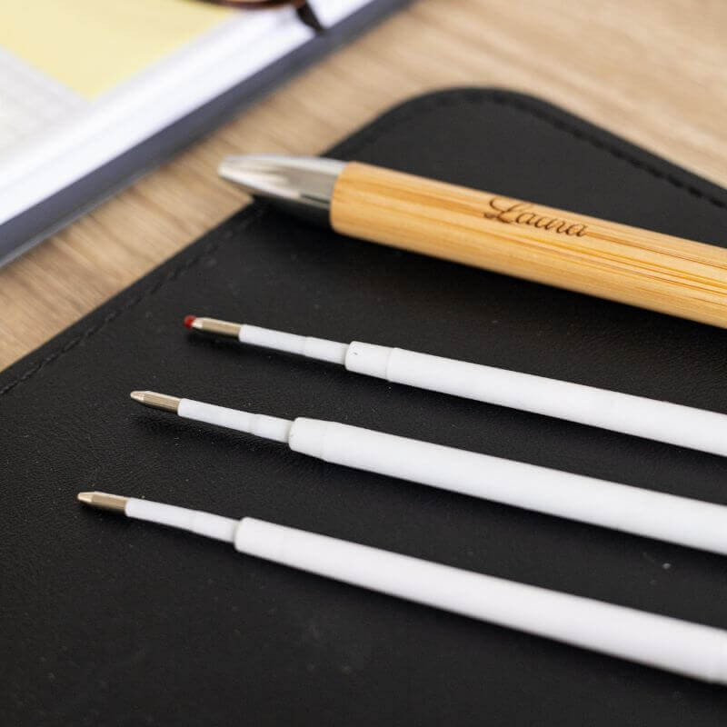 Recharge Stylo Personnalisé (Lot de 3) - My Bambou