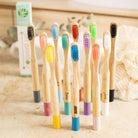 Brosse à Dents Bambou Enfant Personnalisable Poils Souples