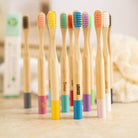 Brosse à Dents Bambou Enfant Personnalisable Poils Souples