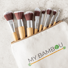 Pinceaux Maquillage Bambou (set de 11) - My Bambou