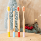 Brosse à Dents Bambou Enfant Personnalisable Poils Souples - My Bambou 