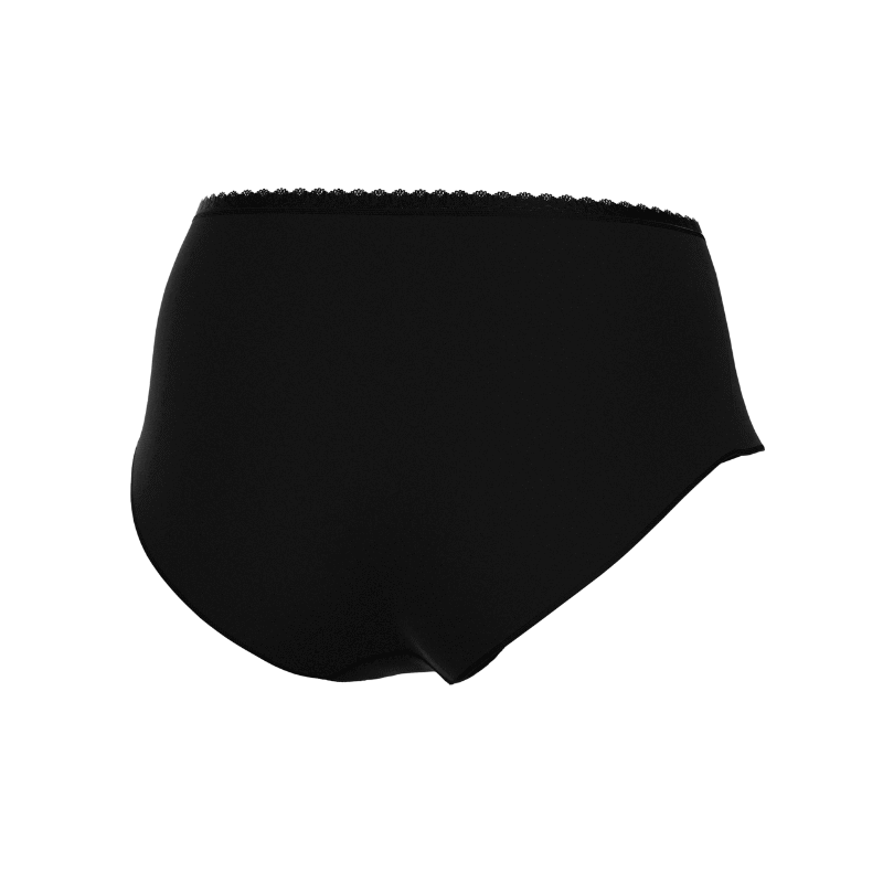 Culotte Protège-Slip Taille Haute Noir ou Chair - My Bambou - My Bambou