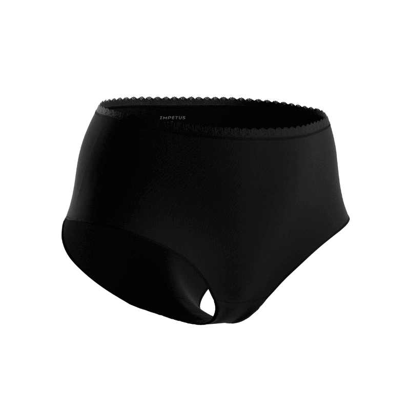 Culotte Protège-Slip Taille Haute Noir ou Chair - My Bambou - My Bambou