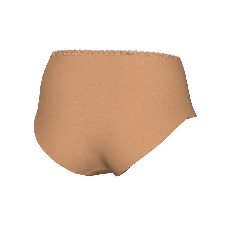 Culotte Protège-Slip Taille Haute Noir ou Chair - My Bambou - My Bambou