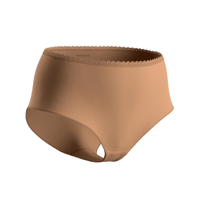 Culotte Protège-Slip Taille Haute Noir ou Chair - My Bambou - My Bambou