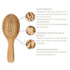 Brosse à Cheveux Personnalisable - MyBambou - My Bambou