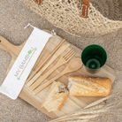 Set Couverts Bambou + Paille à Personnaliser- My Bambou