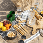 Set Couverts Bambou + Paille à Personnaliser- My Bambou