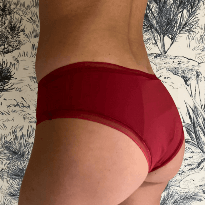 Culotte Menstruelle Rouge T44-46 - My Bambou - My Bambou