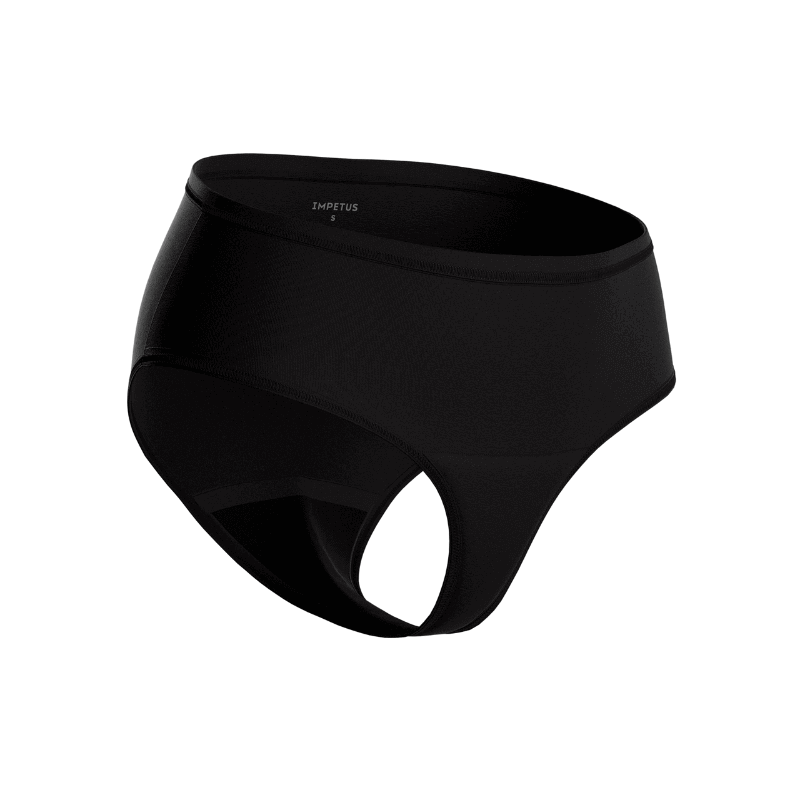3 Culottes Menstruelles Taille Haute Noir ou Chair - My Bambou - My Bambou