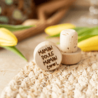 Bouchon Bouteille de Vin "Maman Poule, Maman Cool" 