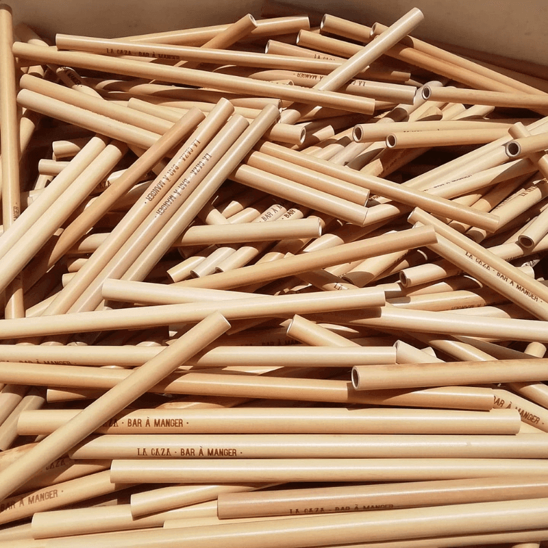 Pailles en Bambou à Personnaliser (par lots) - My Bambou